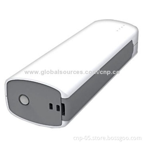 3,000mAh Power Banks for iPhone, iPad, Samsung and More, Mini Design, Built-in Micro USB CableNew